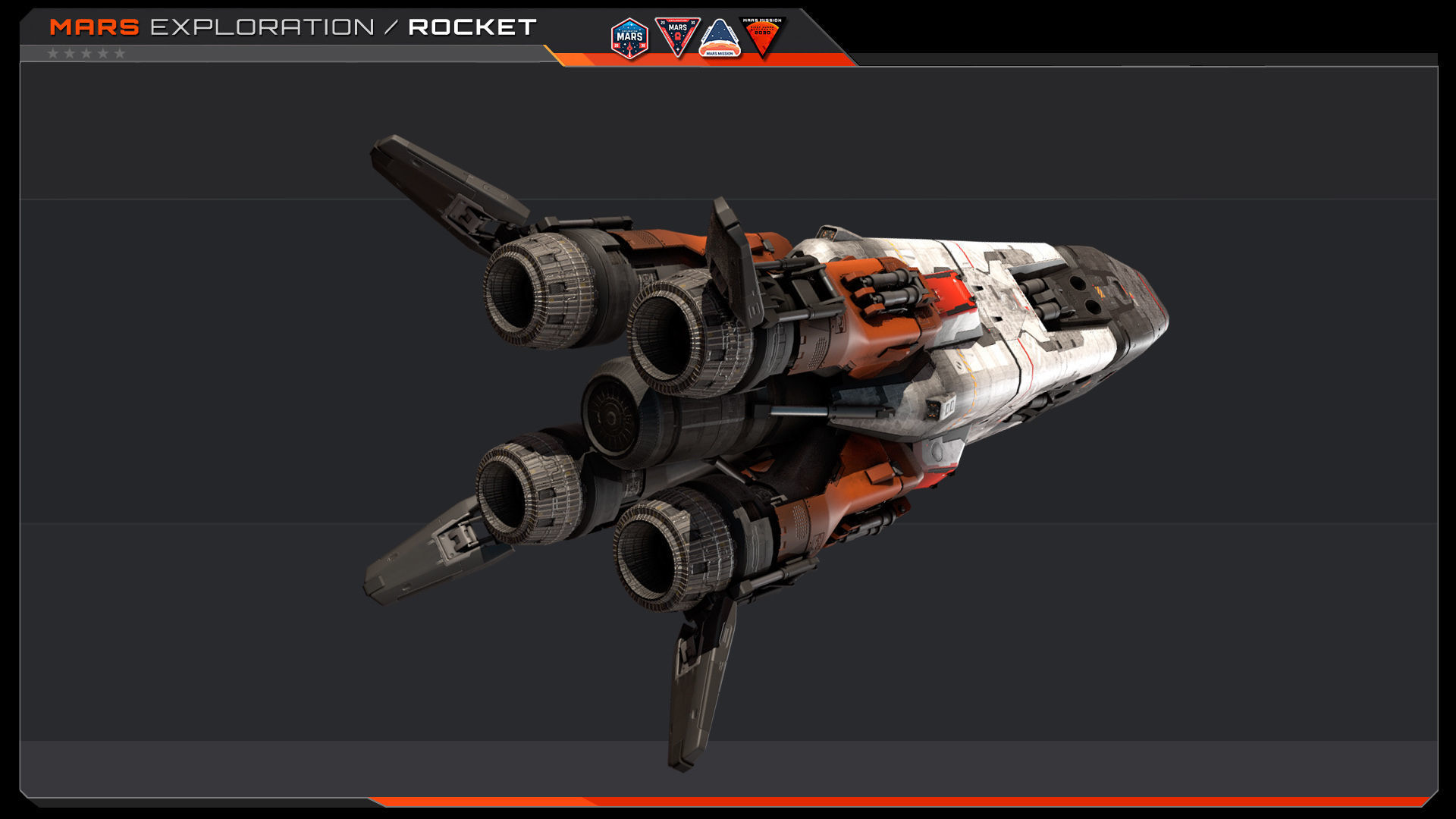 MARS Rocket 3D model | CGTrader