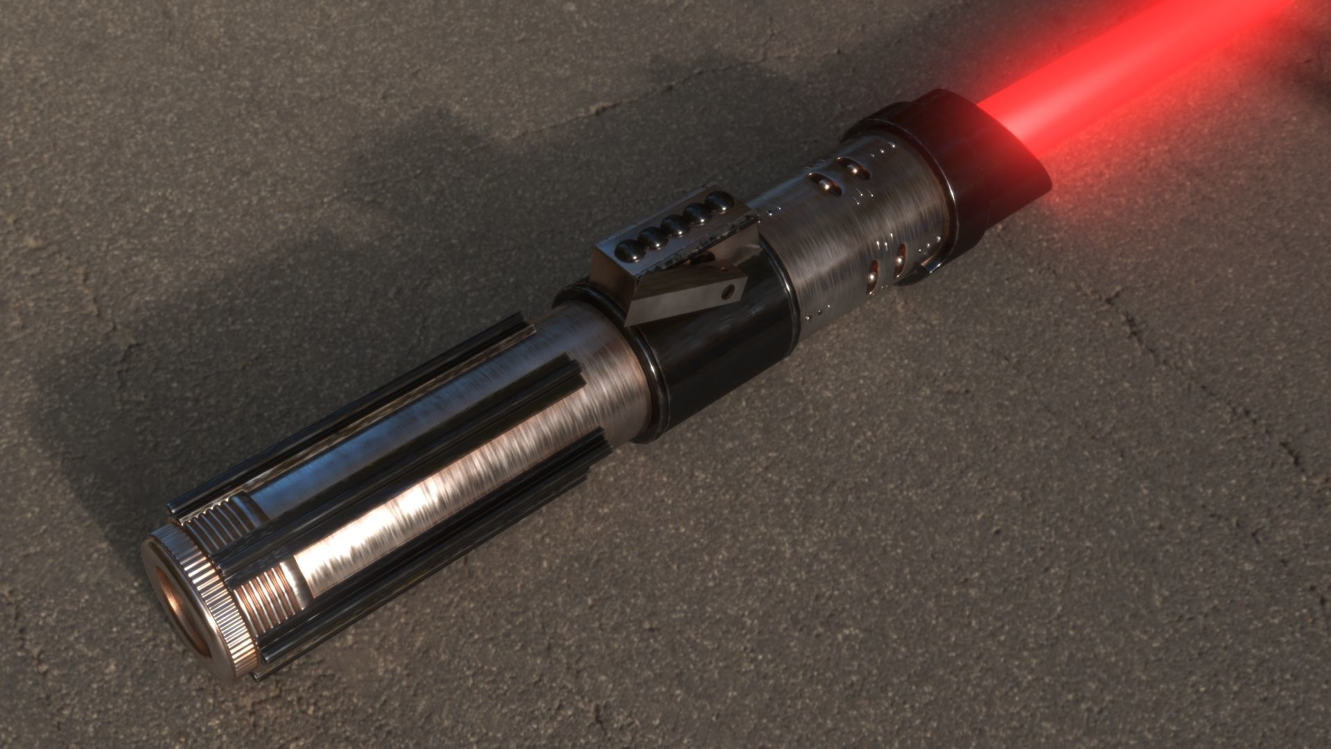 Darth Vader Lightsaber 3D model_7