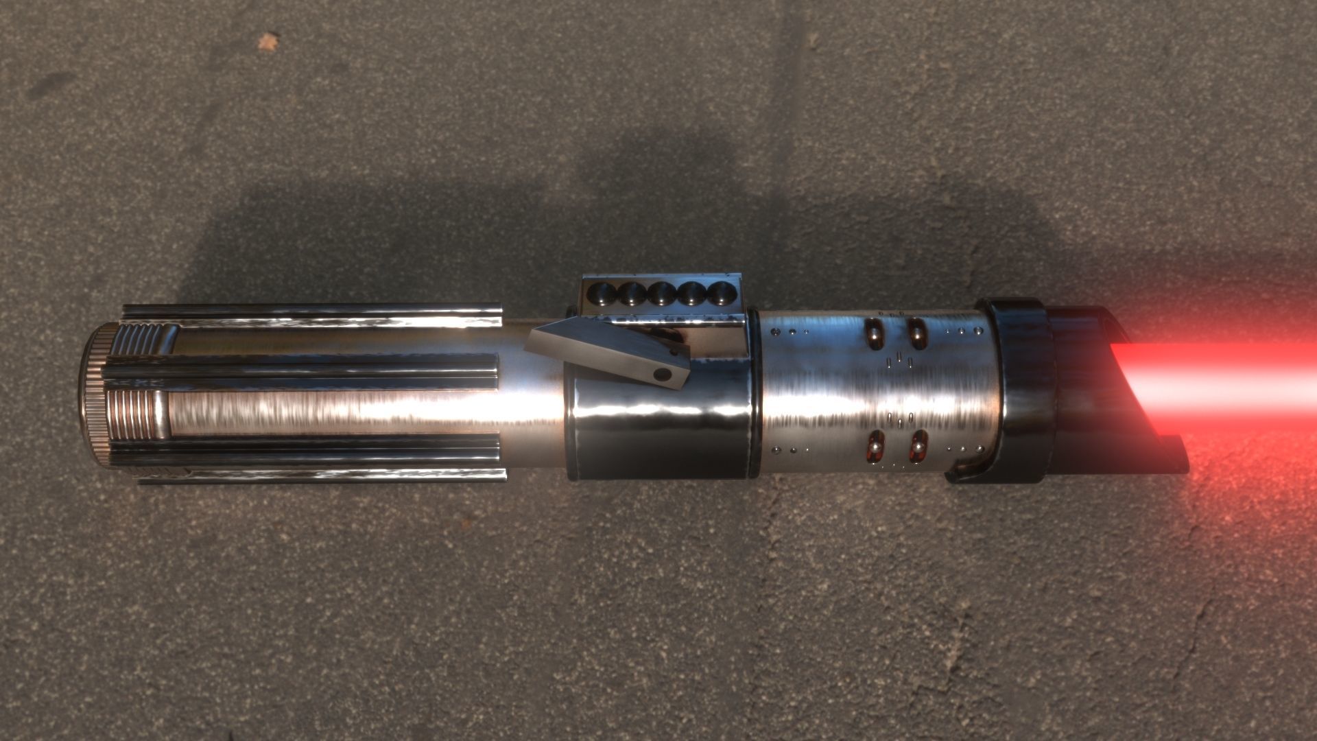 Darth Vader Lightsaber 3D model_6