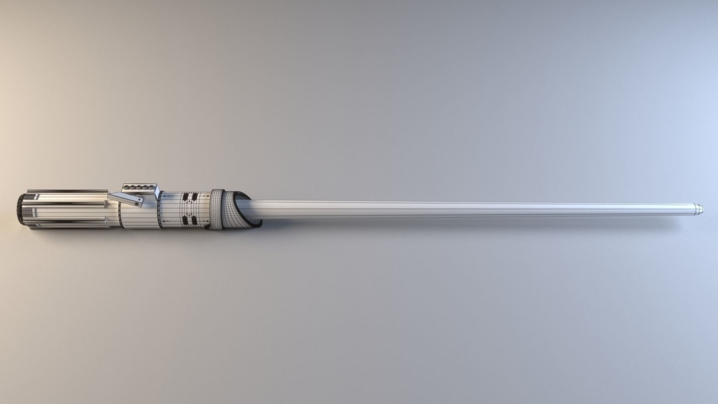Darth Vader Lightsaber 3D model_11