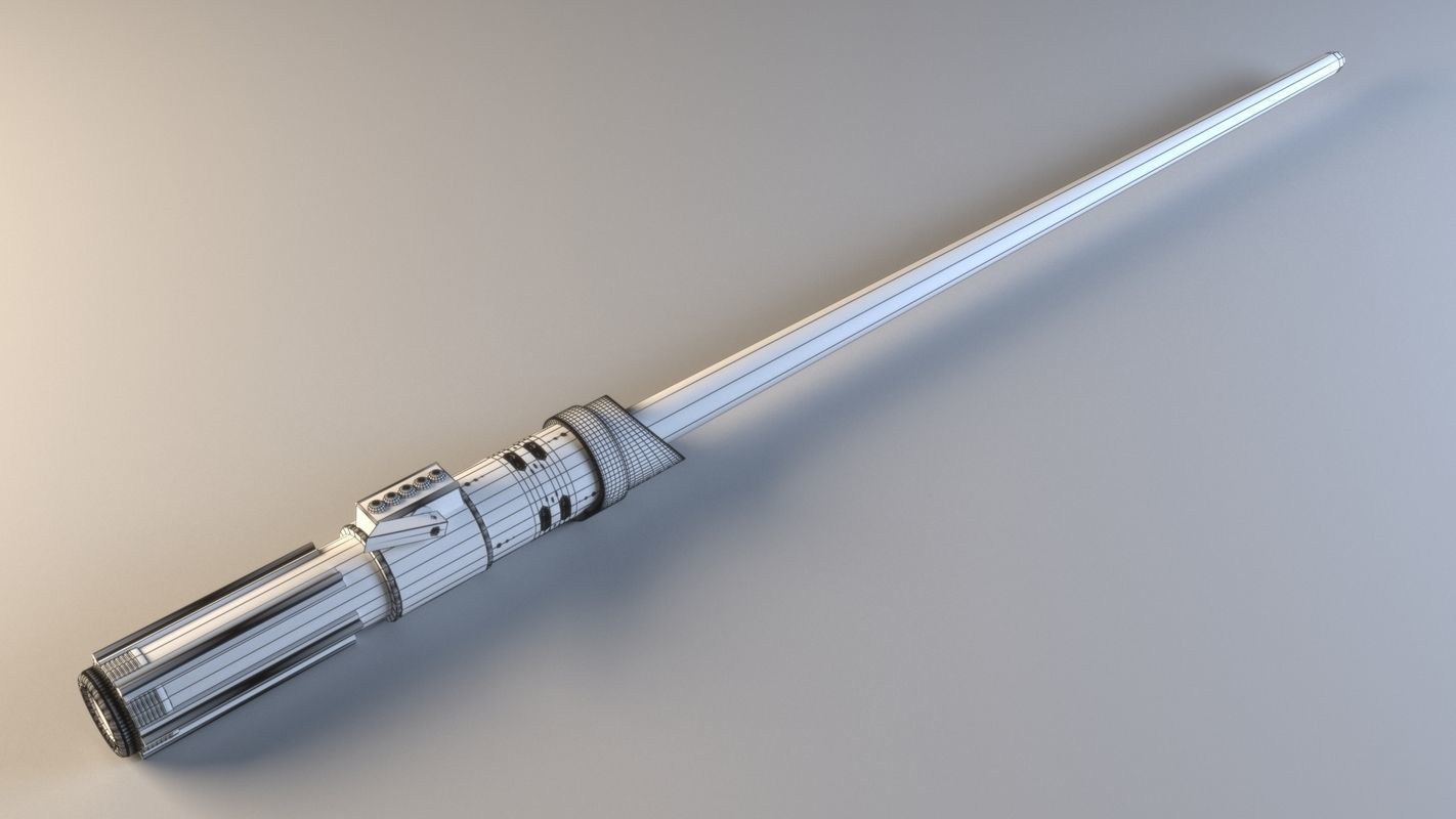 Darth Vader Lightsaber 3D model_12