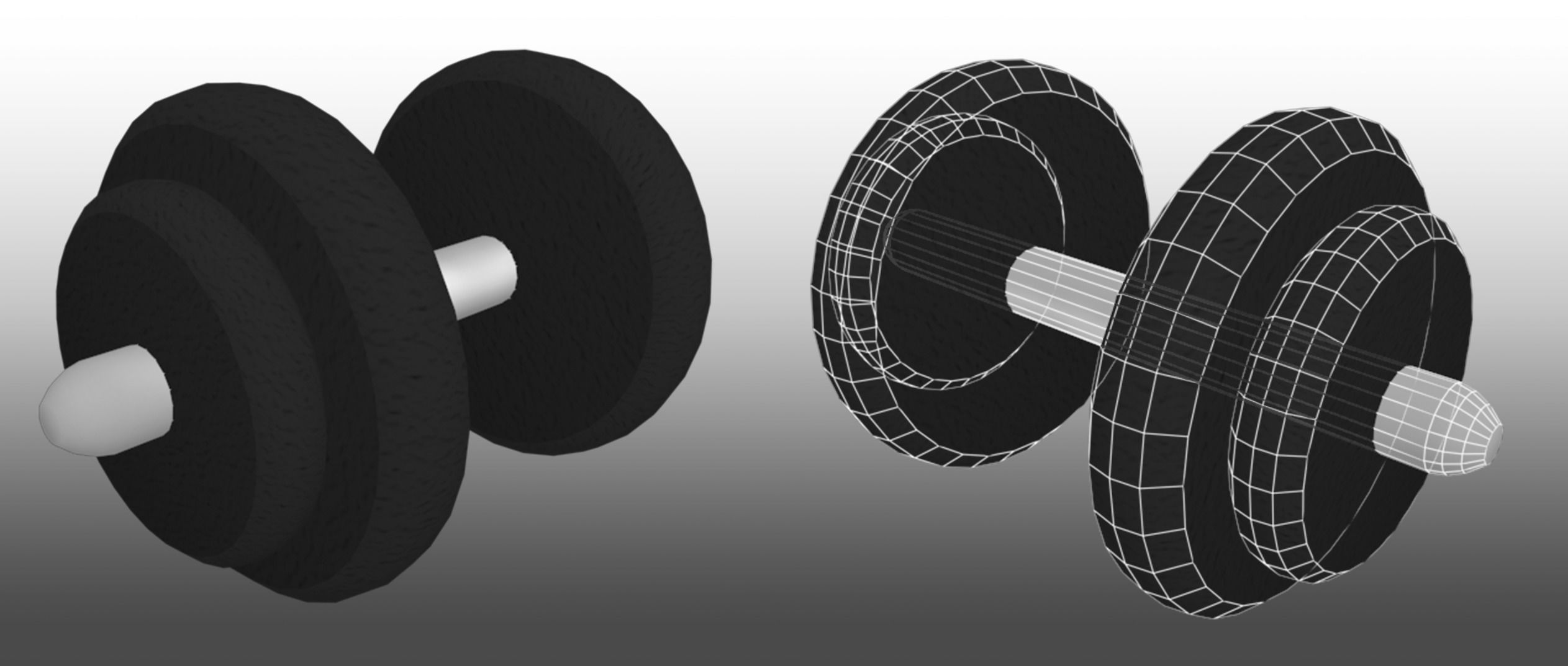 Collections Ball-Sport Low-poly 3D model_9