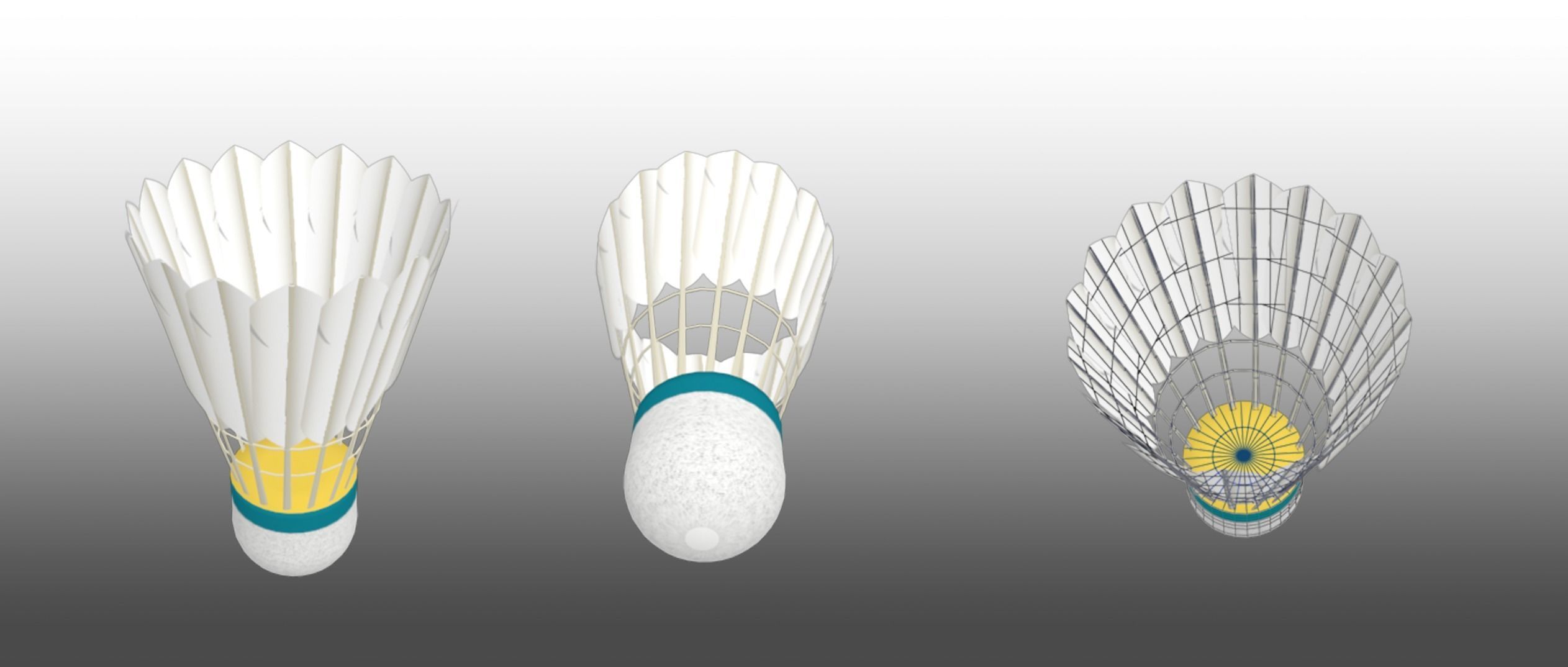 Collections Ball-Sport Low-poly 3D model_4