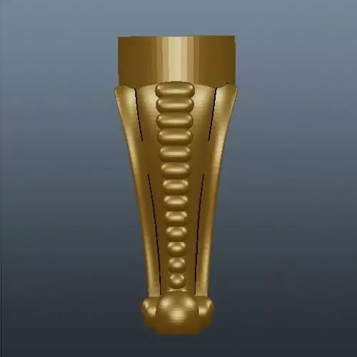 leg for cnc 3D print model_0