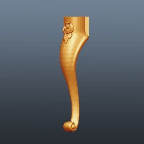 leg for cnc 3D print model_1