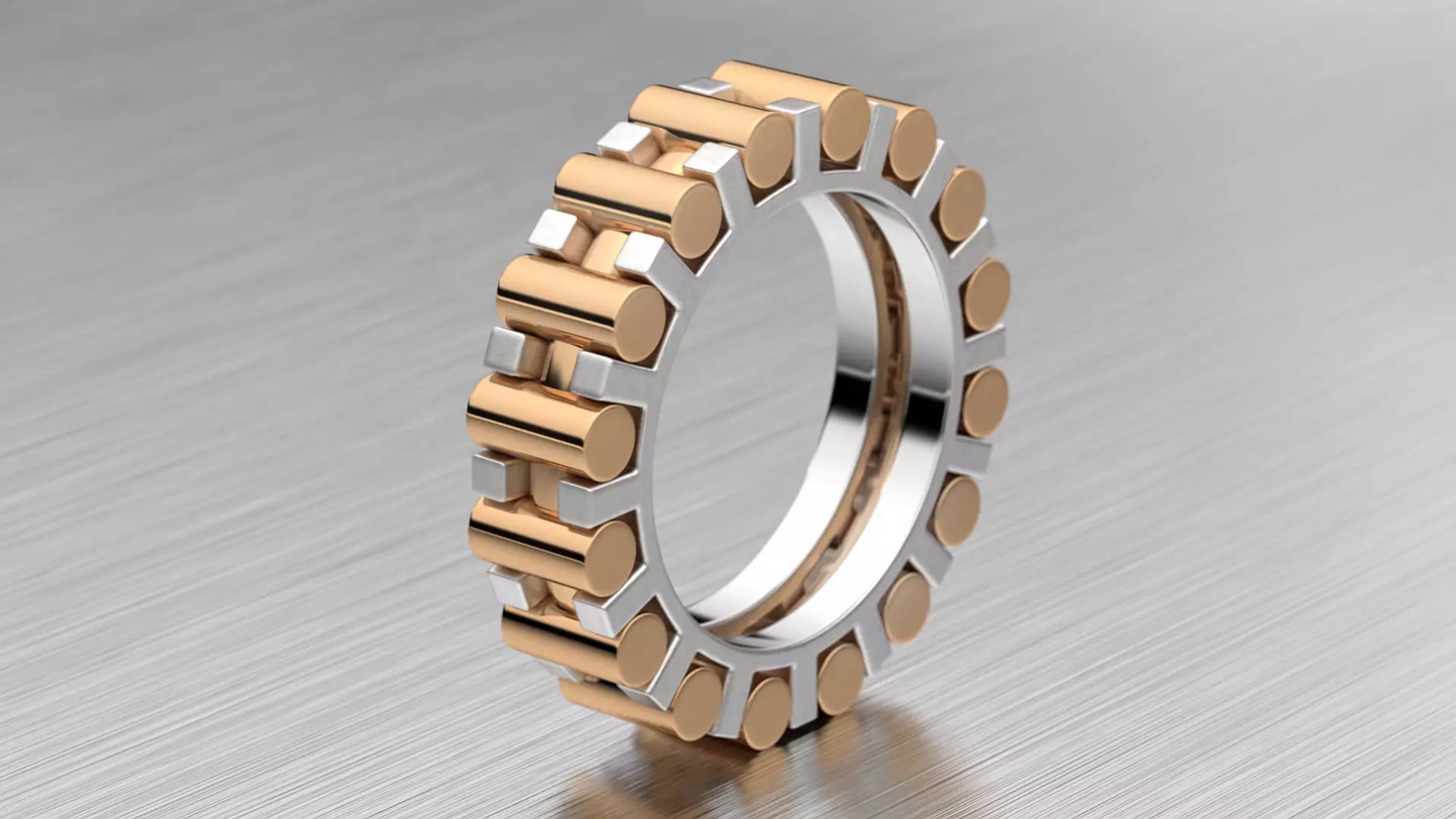 Compound man ring 3D print model