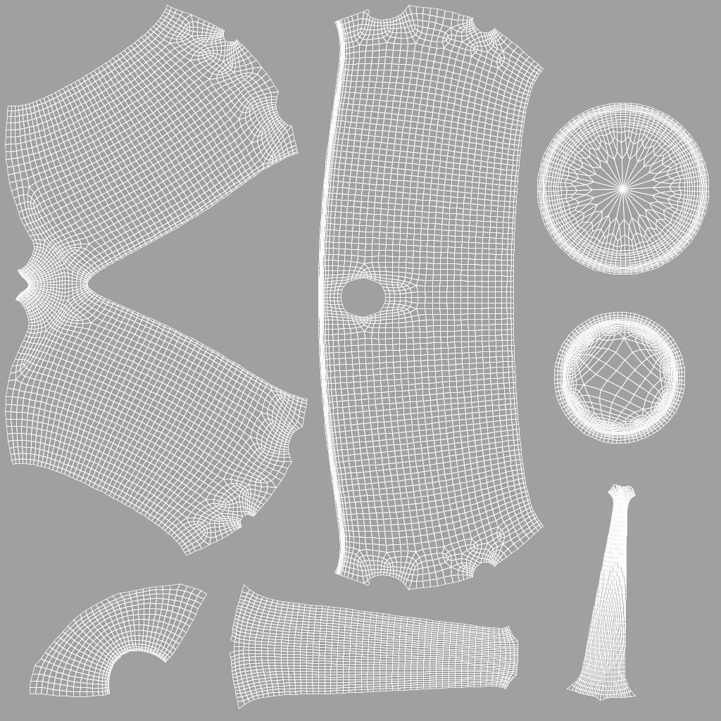 Old Chinese clay teapot 3D model_11