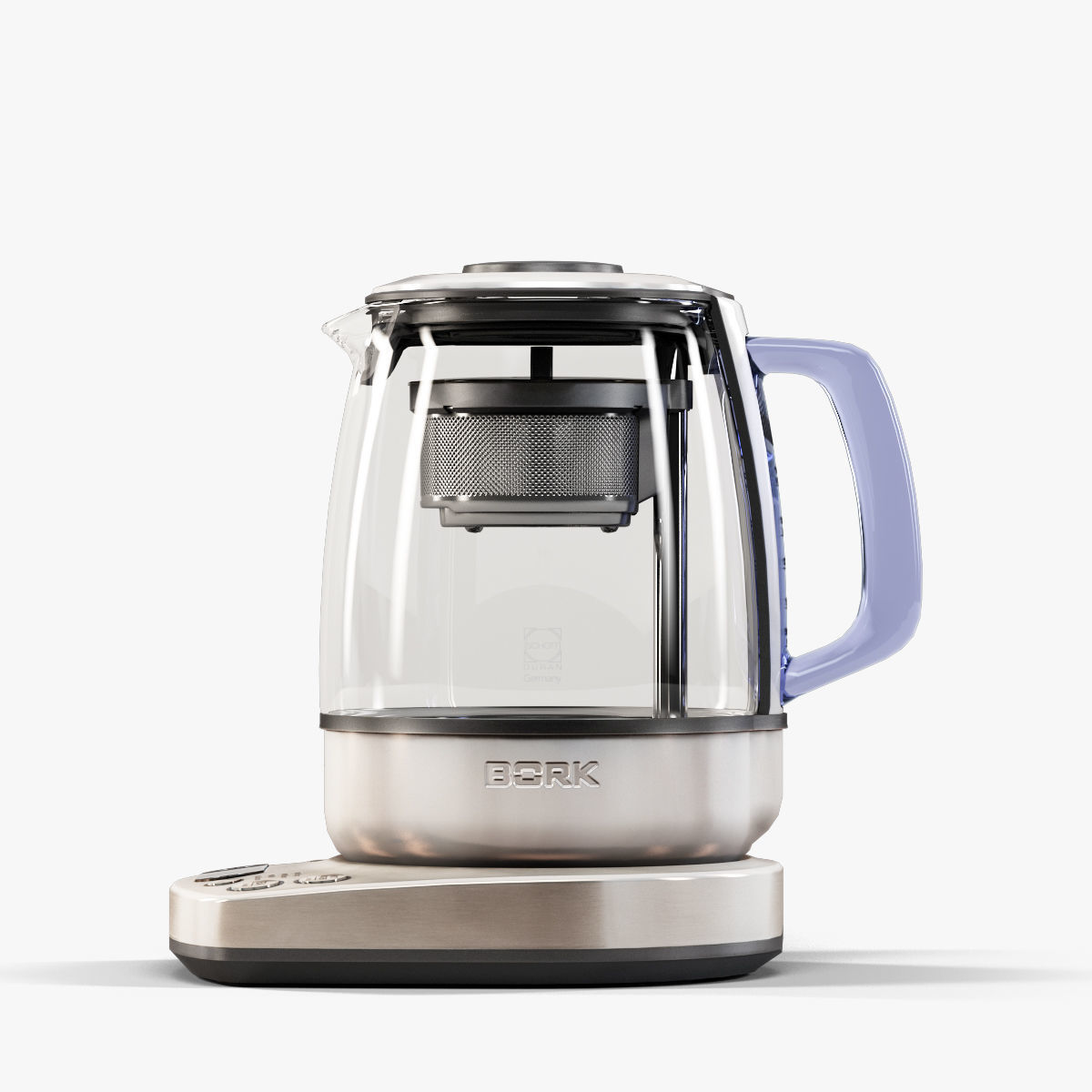 Bork K810 electric kettle Low-poly 3D model_5