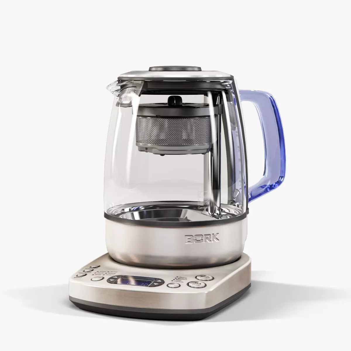 Bork K810 electric kettle Low-poly 3D model_0