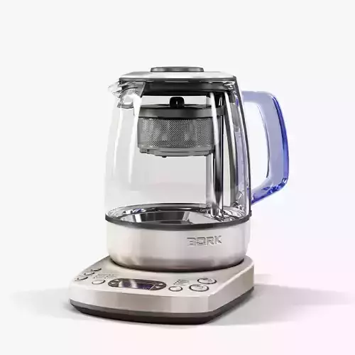 Bork K810 electric kettle Low-poly 3D model