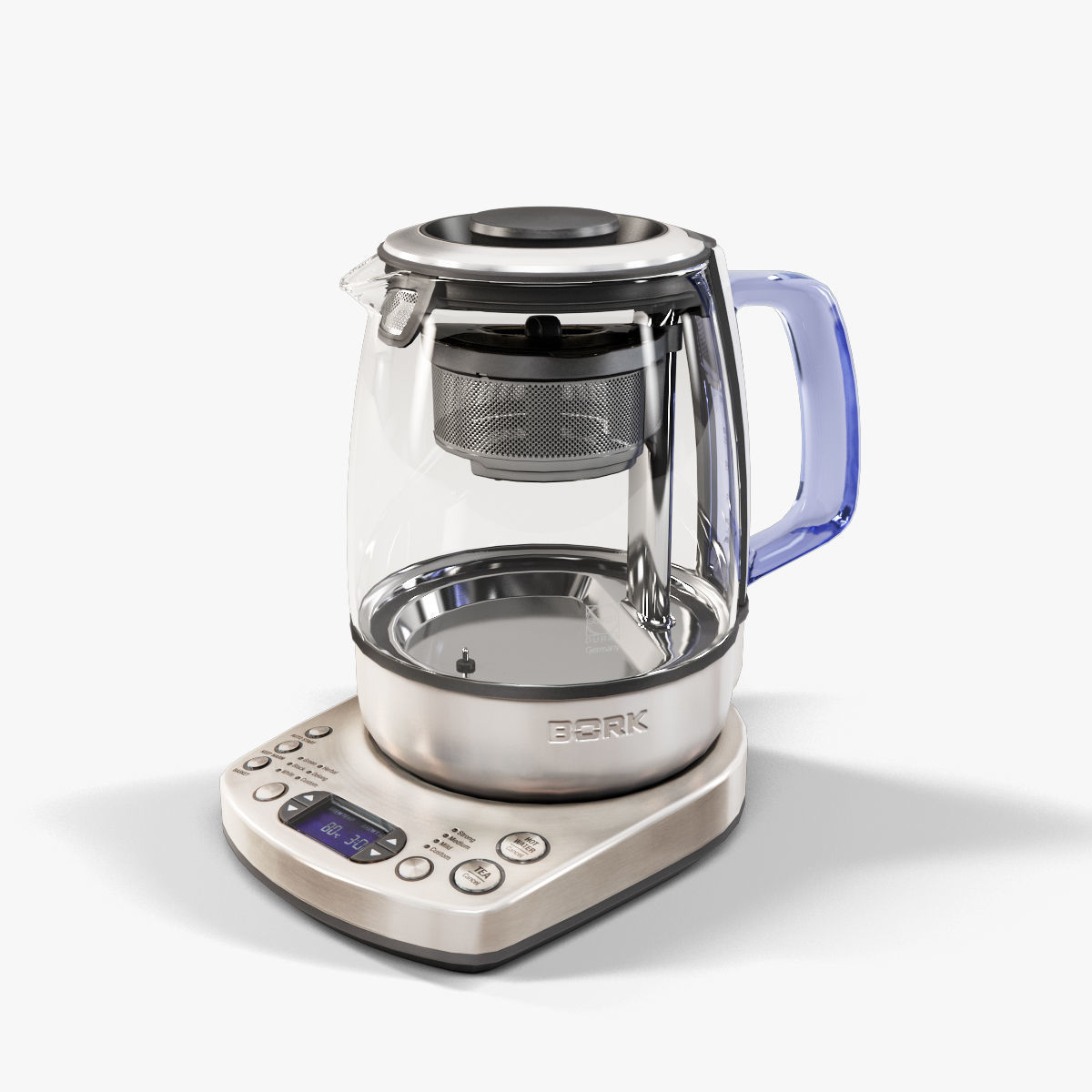 Bork K810 electric kettle Low-poly 3D model_4