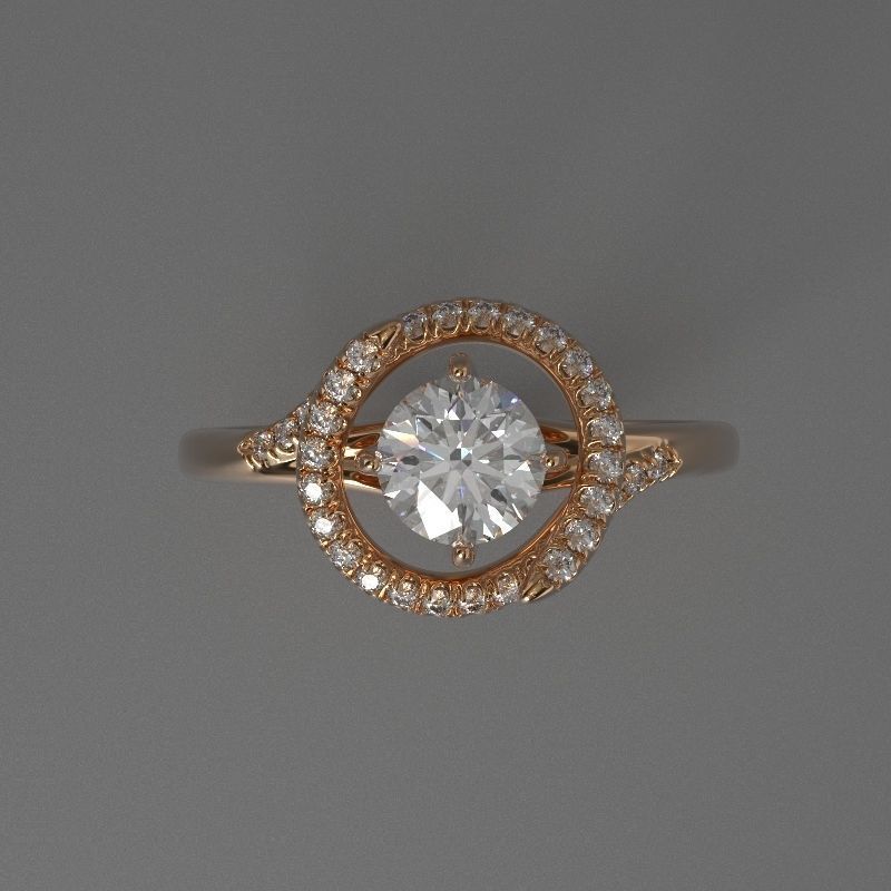 ring 027 3D print model_2