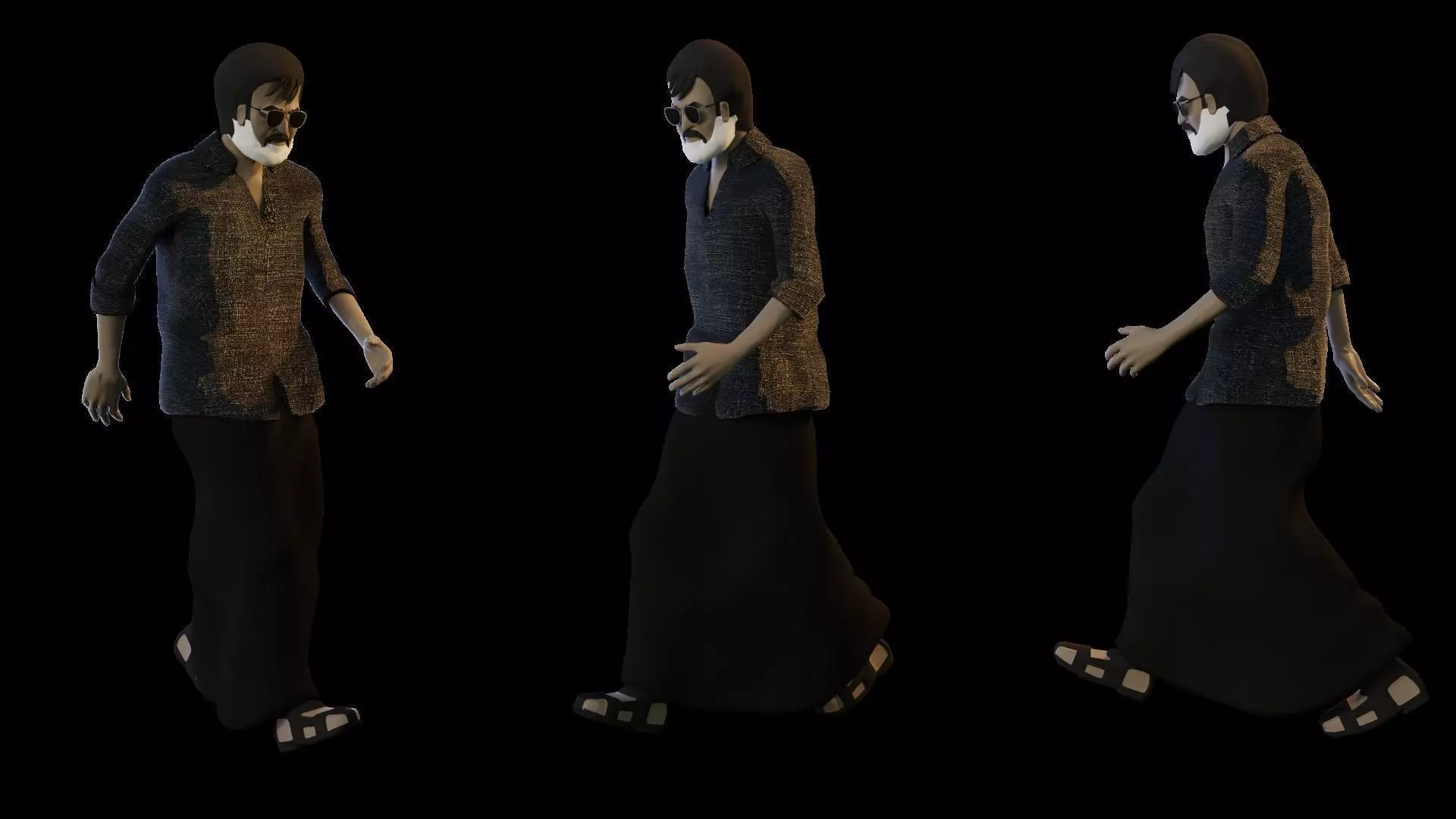 kaala superstar Rajini kanth 3D print model_0