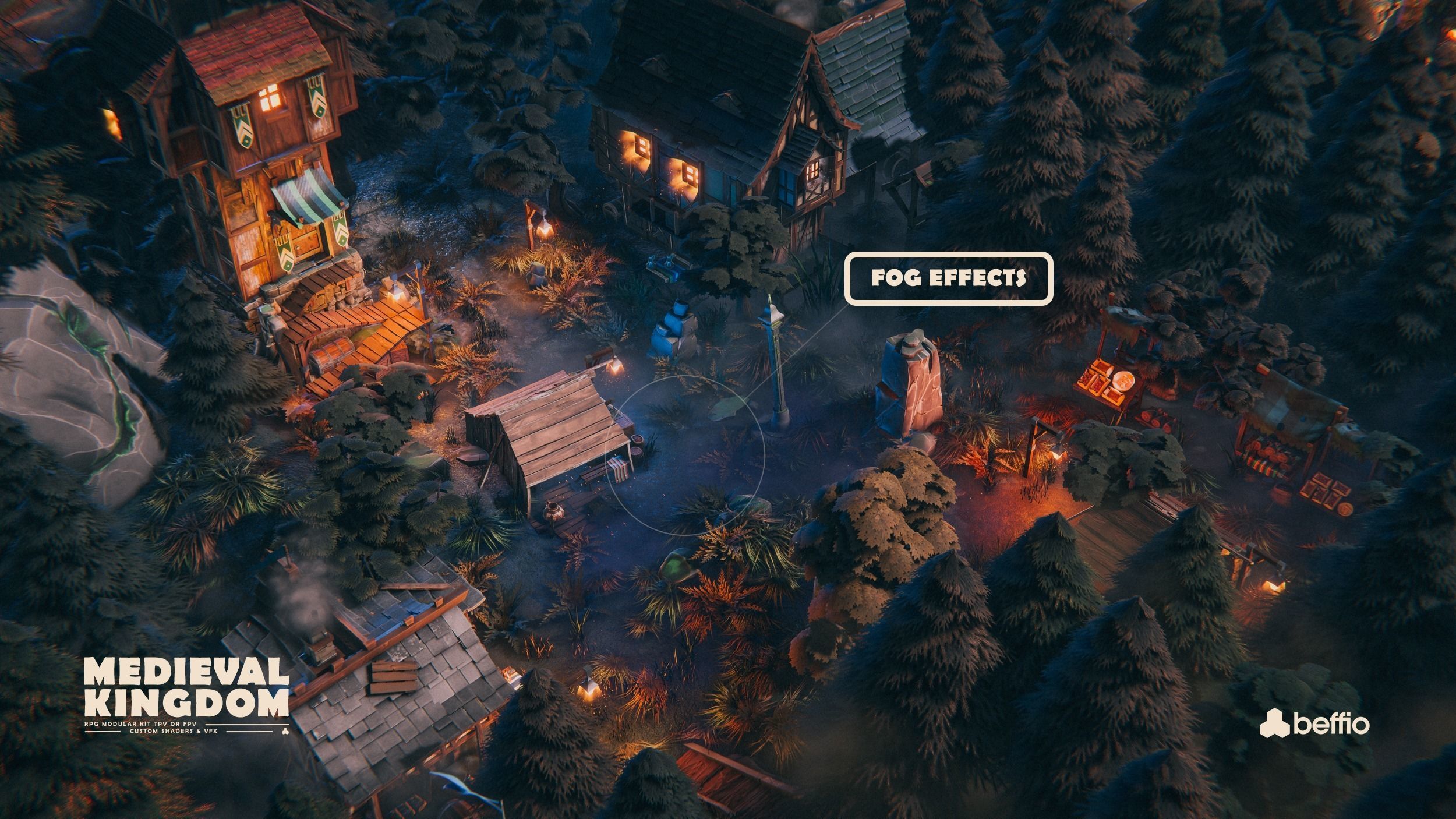 RPG Medieval Kingdom - Unity3D  UE4 Low-poly 3D model_59