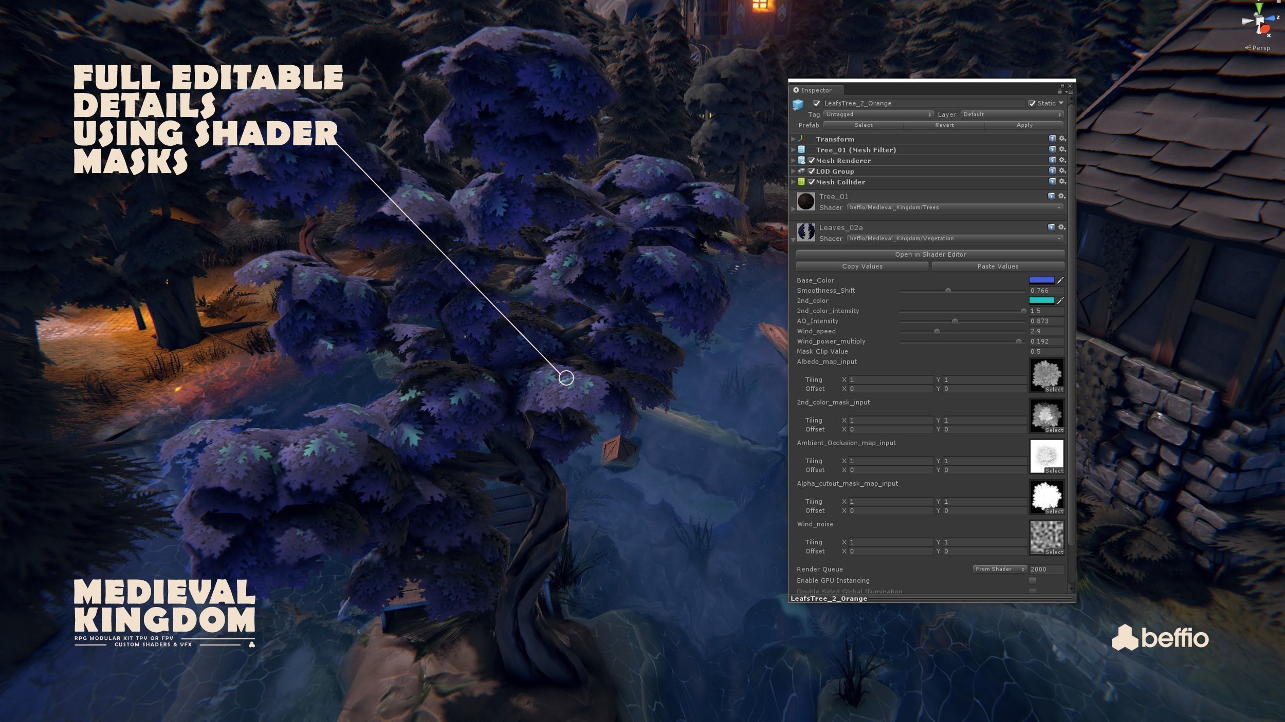 RPG Medieval Kingdom - Unity3D  UE4 Low-poly 3D model_65