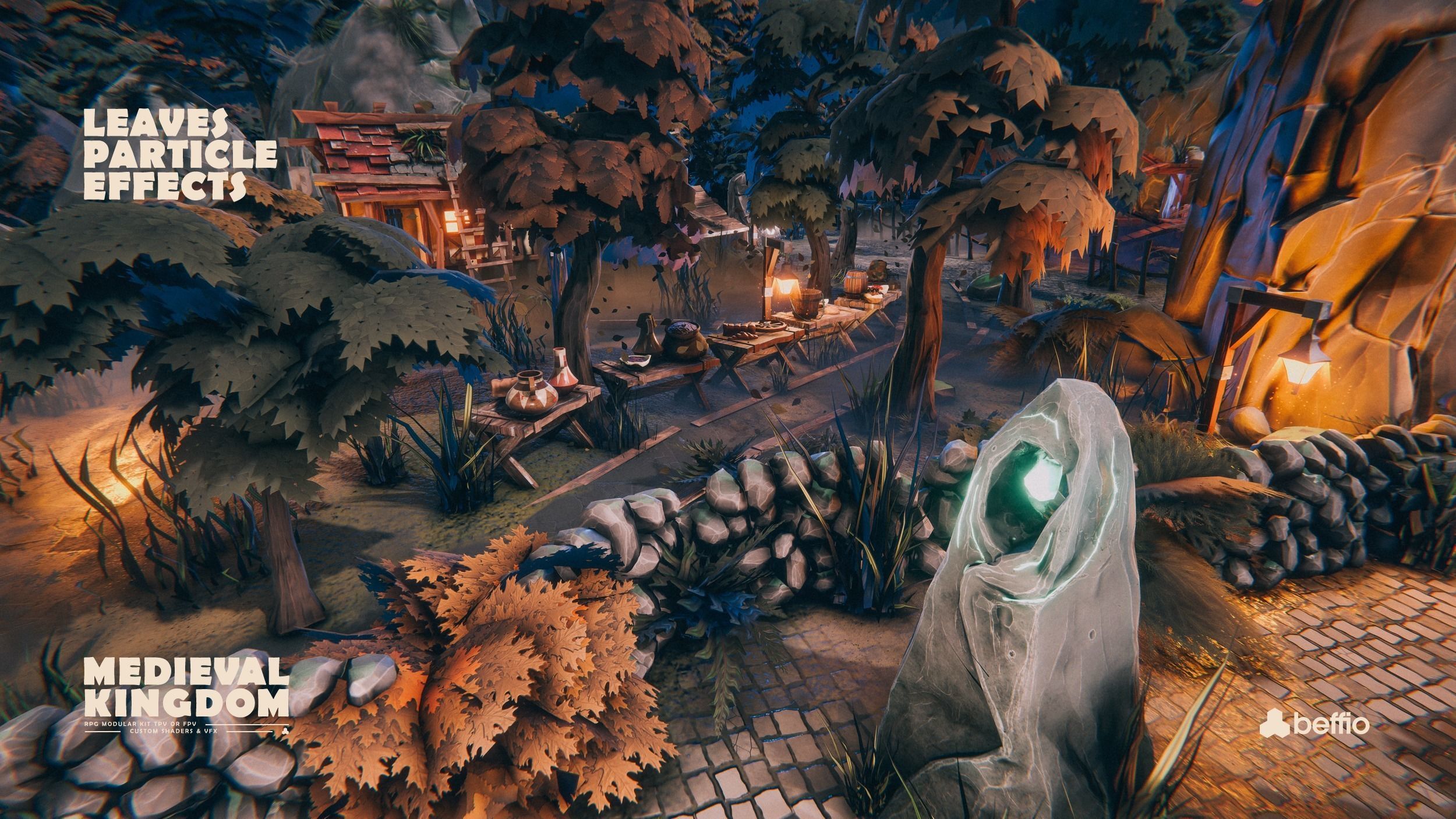 RPG Medieval Kingdom - Unity3D  UE4 Low-poly 3D model_40