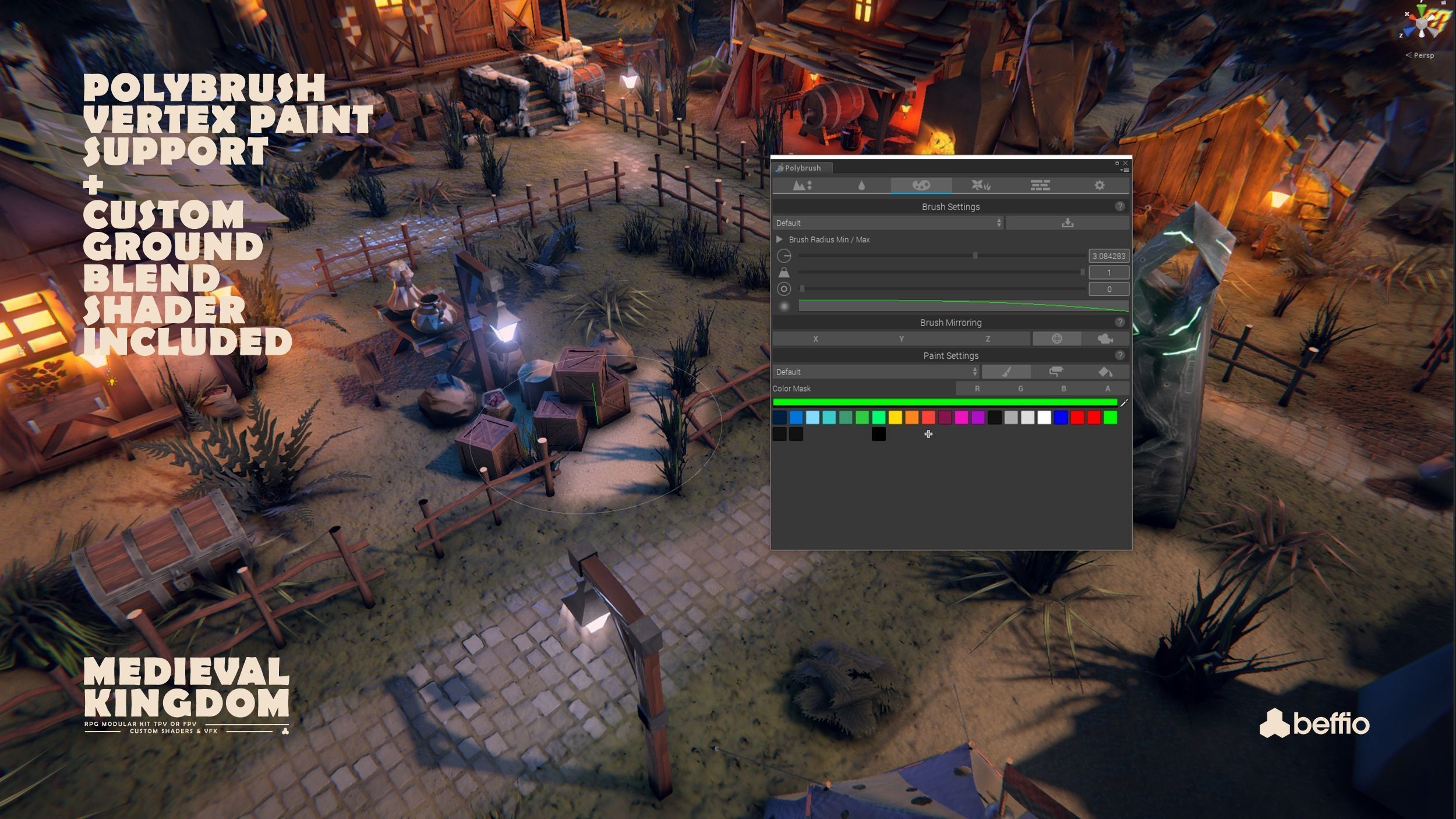 RPG Medieval Kingdom - Unity3D  UE4 Low-poly 3D model_63