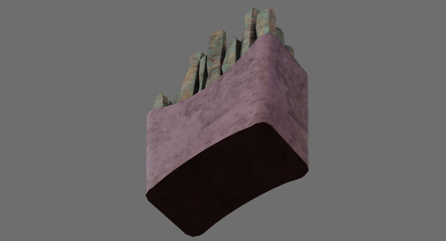 French Fries 1B Low-poly 3D model_7