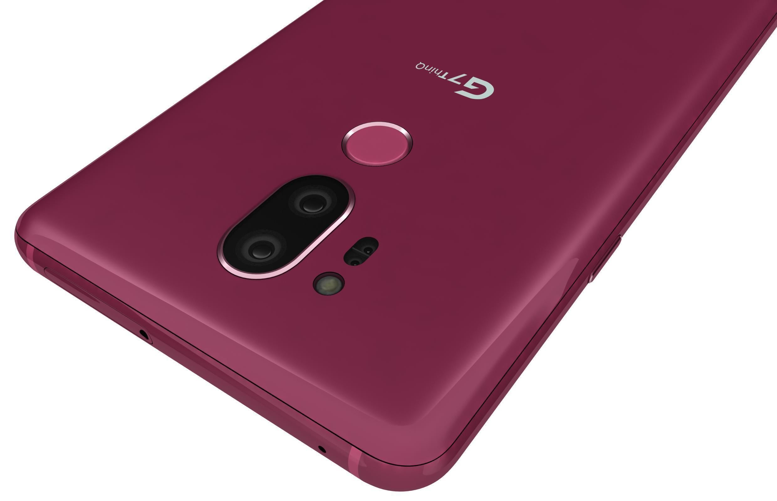 LG G7 ThinQ Raspberry Rose 3D model_9