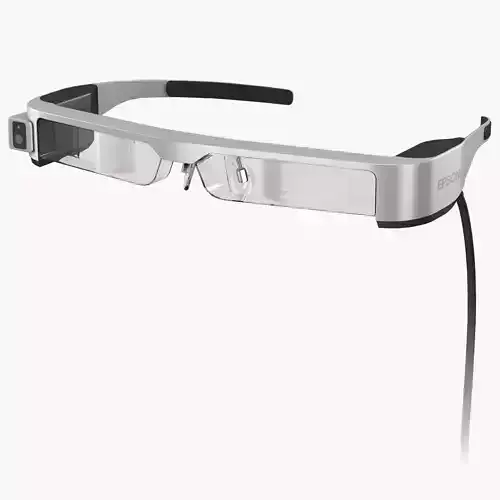 Epson Moverio BT-300 smart glasses for drone Low-poly 3D model