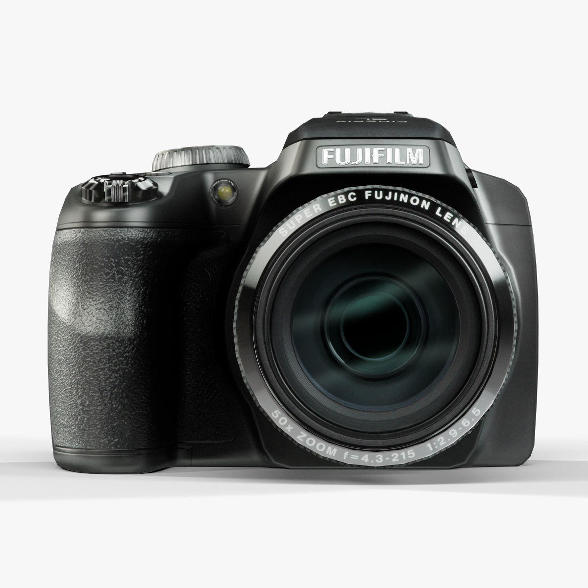 Fujifilm FinePix SL1000 bridge digital camera Low-poly 3D model_12