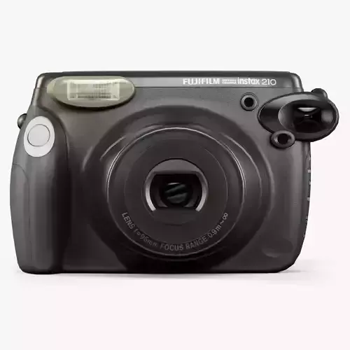 Fujifilm Instax 210 instant print camera Low-poly 3D model