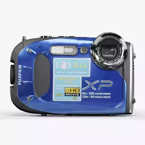 Fujifilm FinePix XP60 Blue rugged and proof digital camera