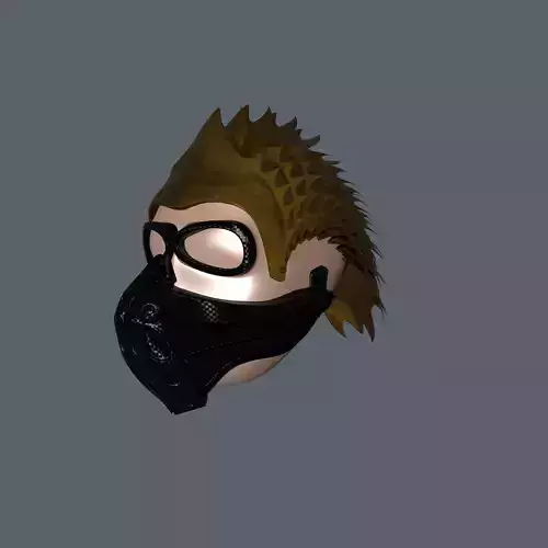 Future Helmet 3D model