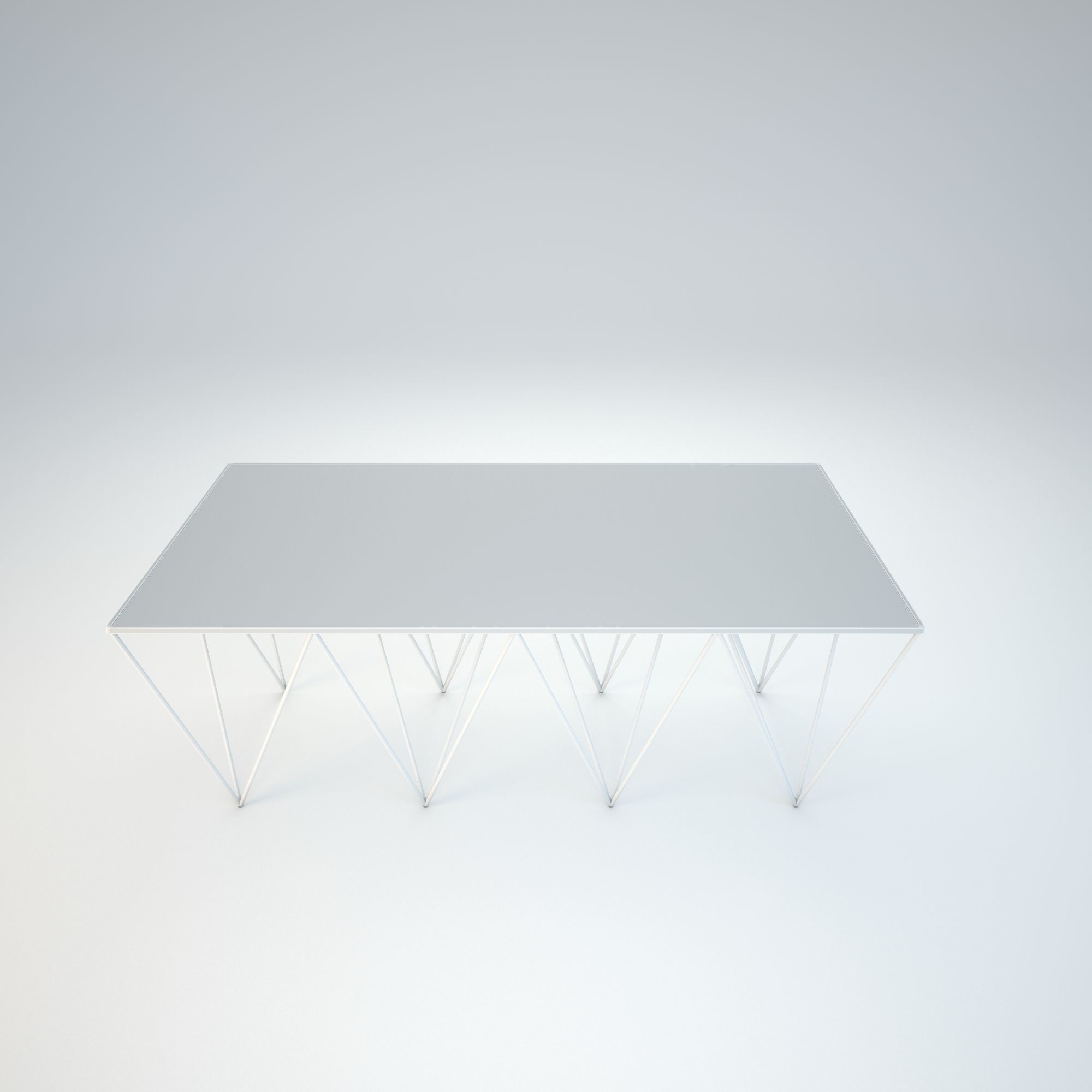 GLASS TABLE 3D model_3