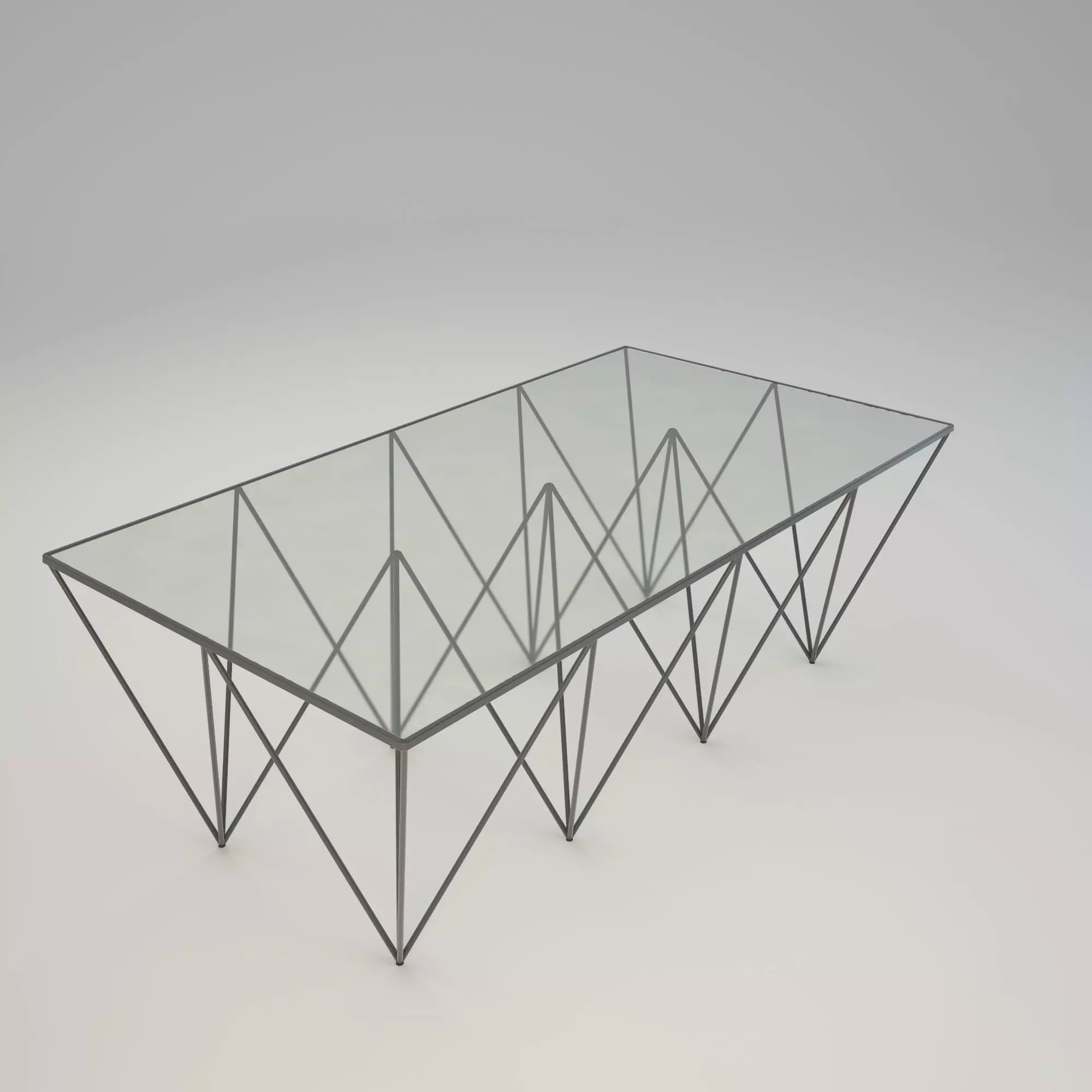 GLASS TABLE 3D model_0