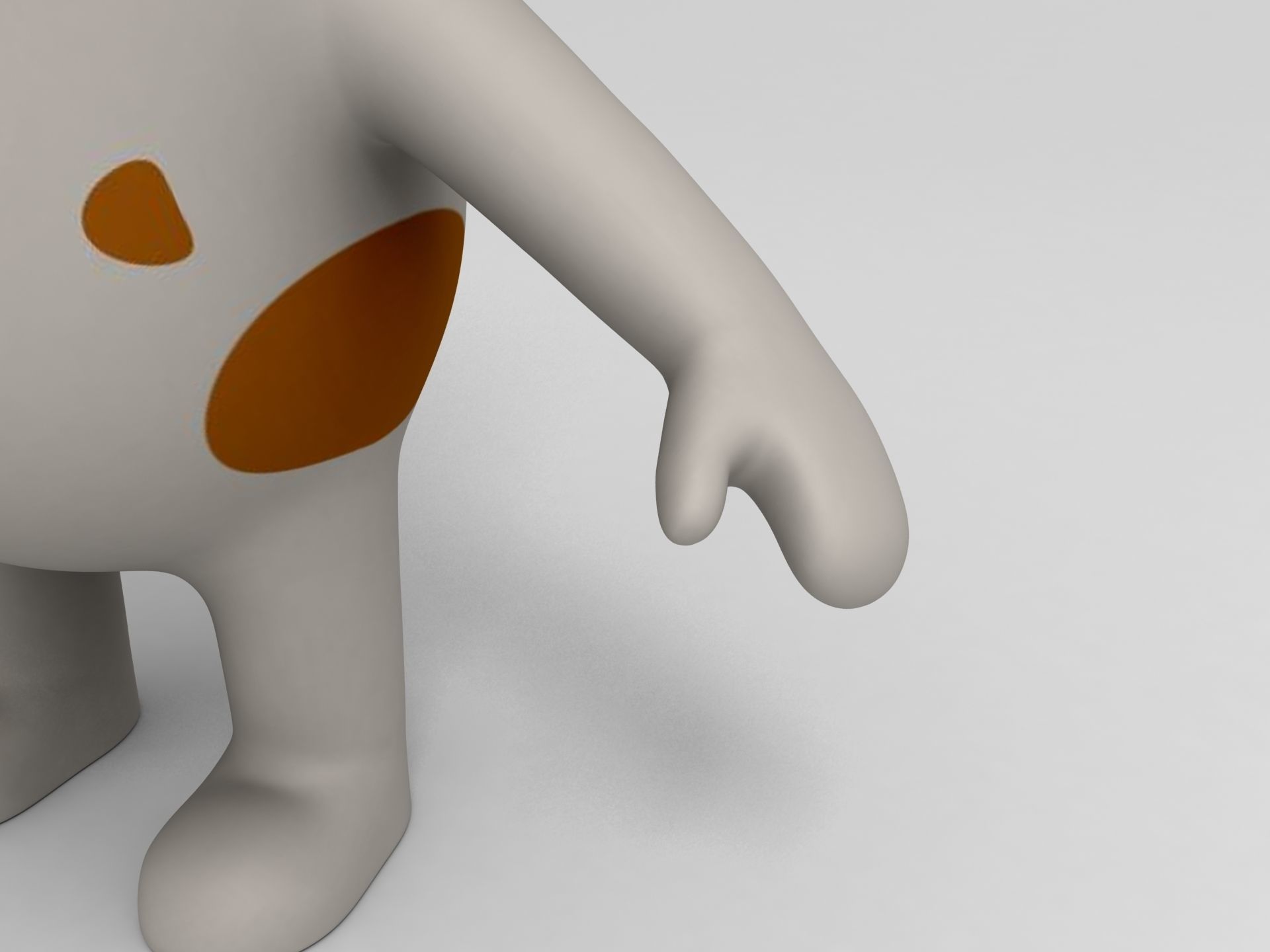 Cartoon Dog 3D model_6