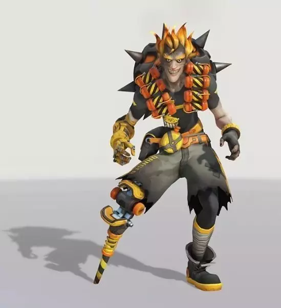 Junkrat Detonator Overwatch 3D print model_2