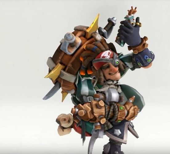 Junkrat Detonator Overwatch 3D print model