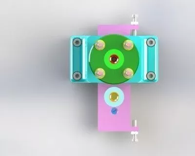 Presser mechanical device Free 3D model