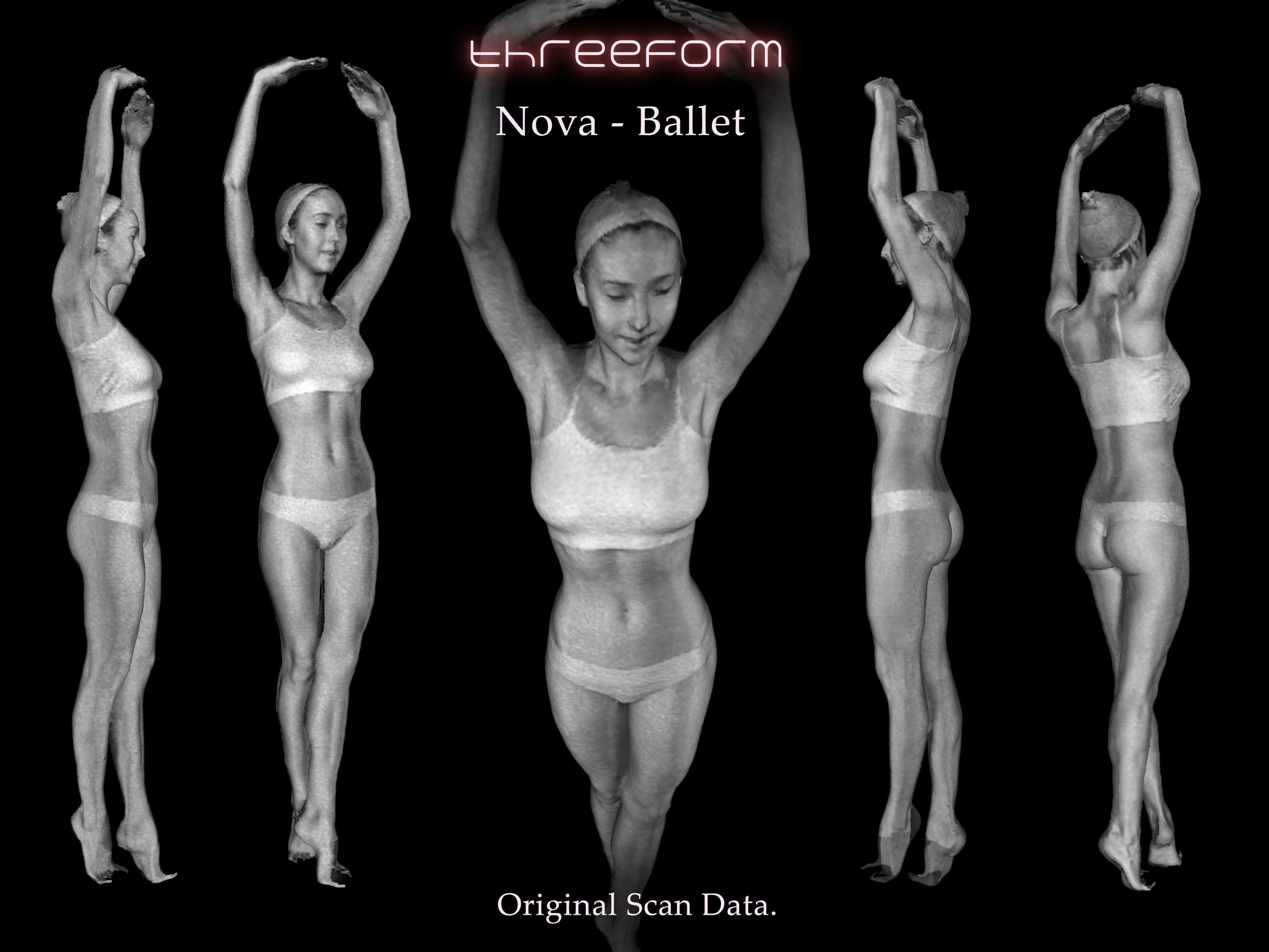 Nova - Ballet pose 3D print model_2