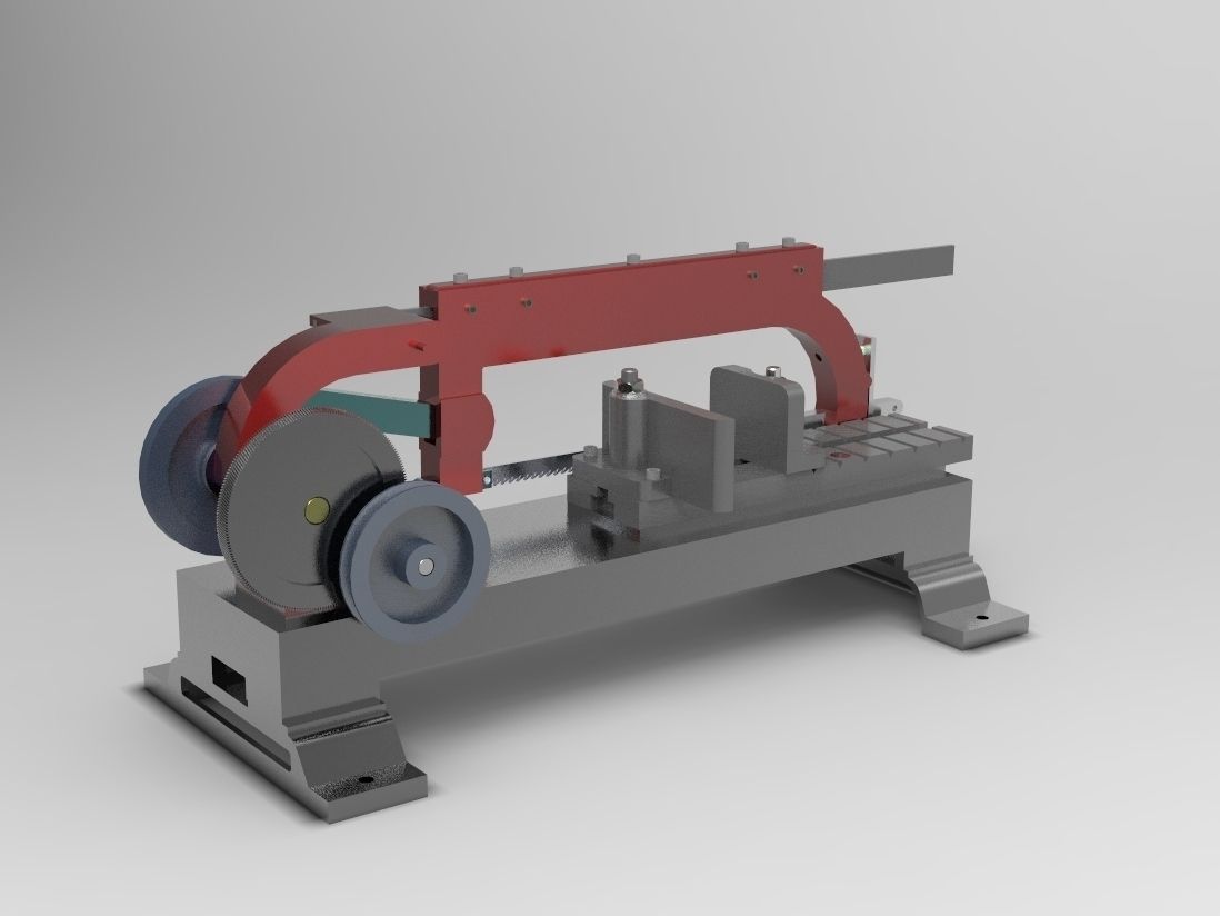 Pneumatic system Free 3D model_3