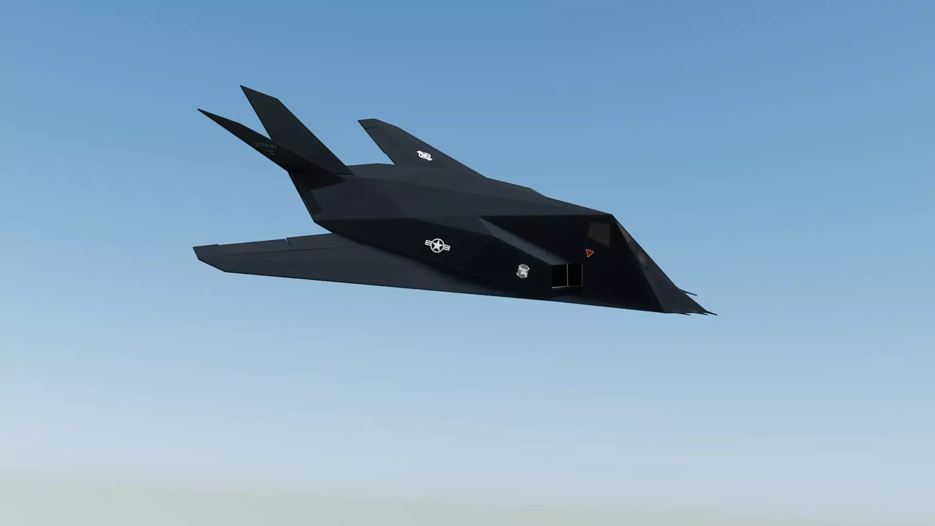 F117 Stealth 3D model