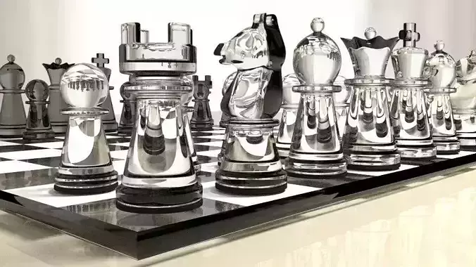 Glass chess