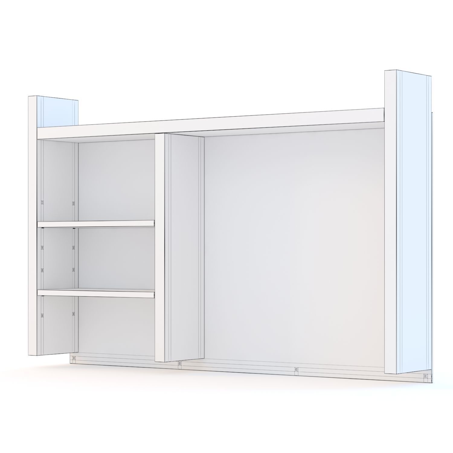 Micke Add-on Unit 3D model_3