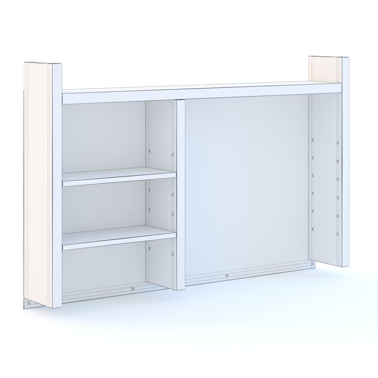 Micke Add-on Unit 3D model_1