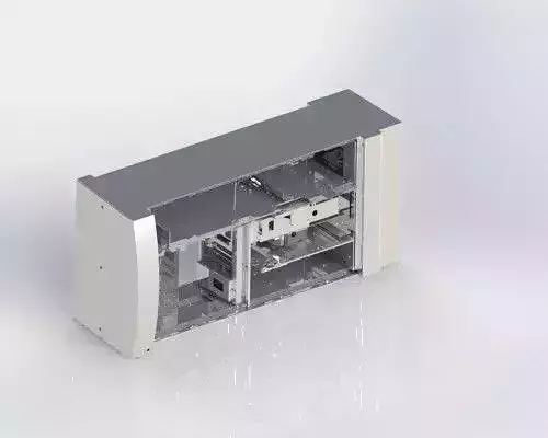 Machine cabinet cnc Free 3D model