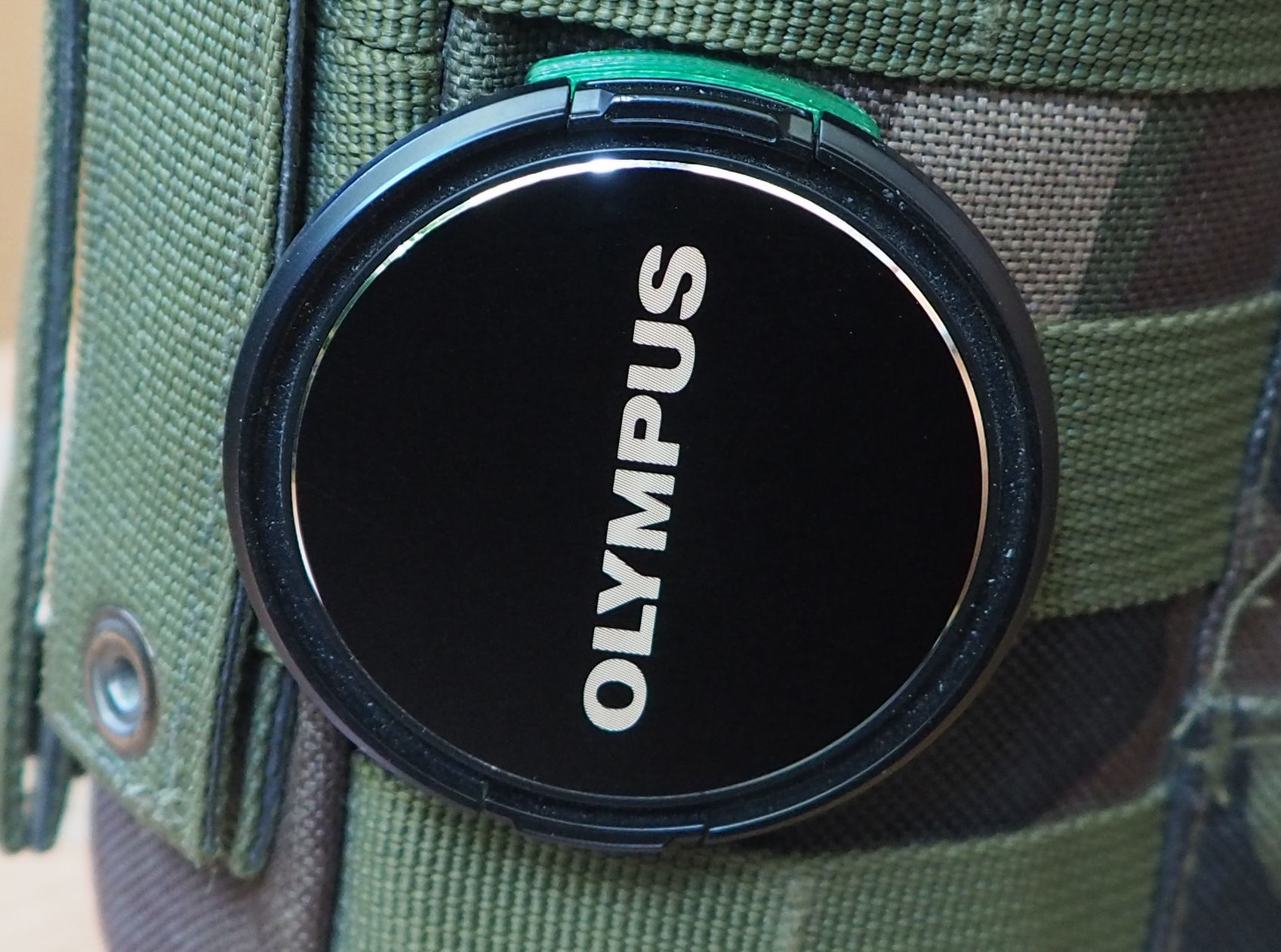 MOLLE lens cap holder  58mm 3D print model_1