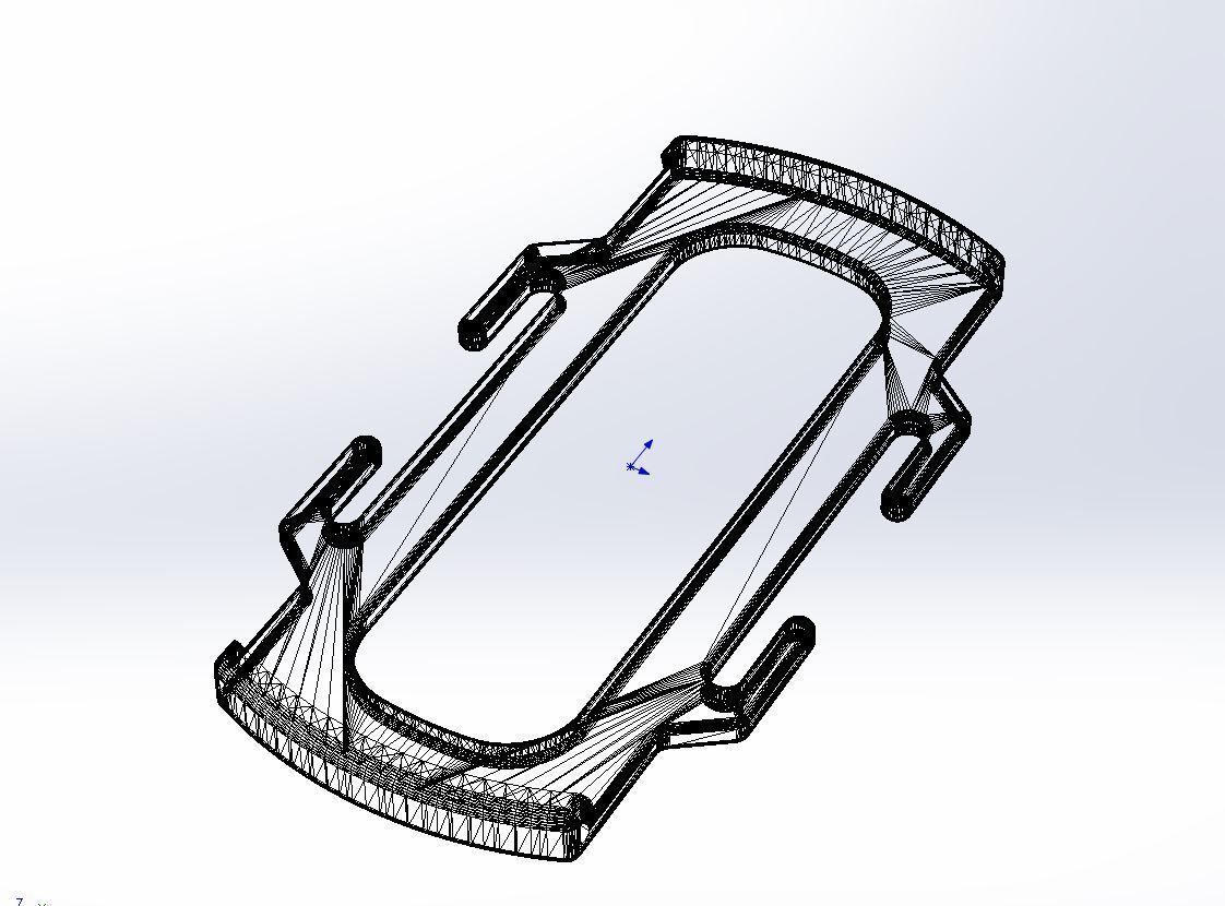 MOLLE lens cap holder  58mm 3D print model_8