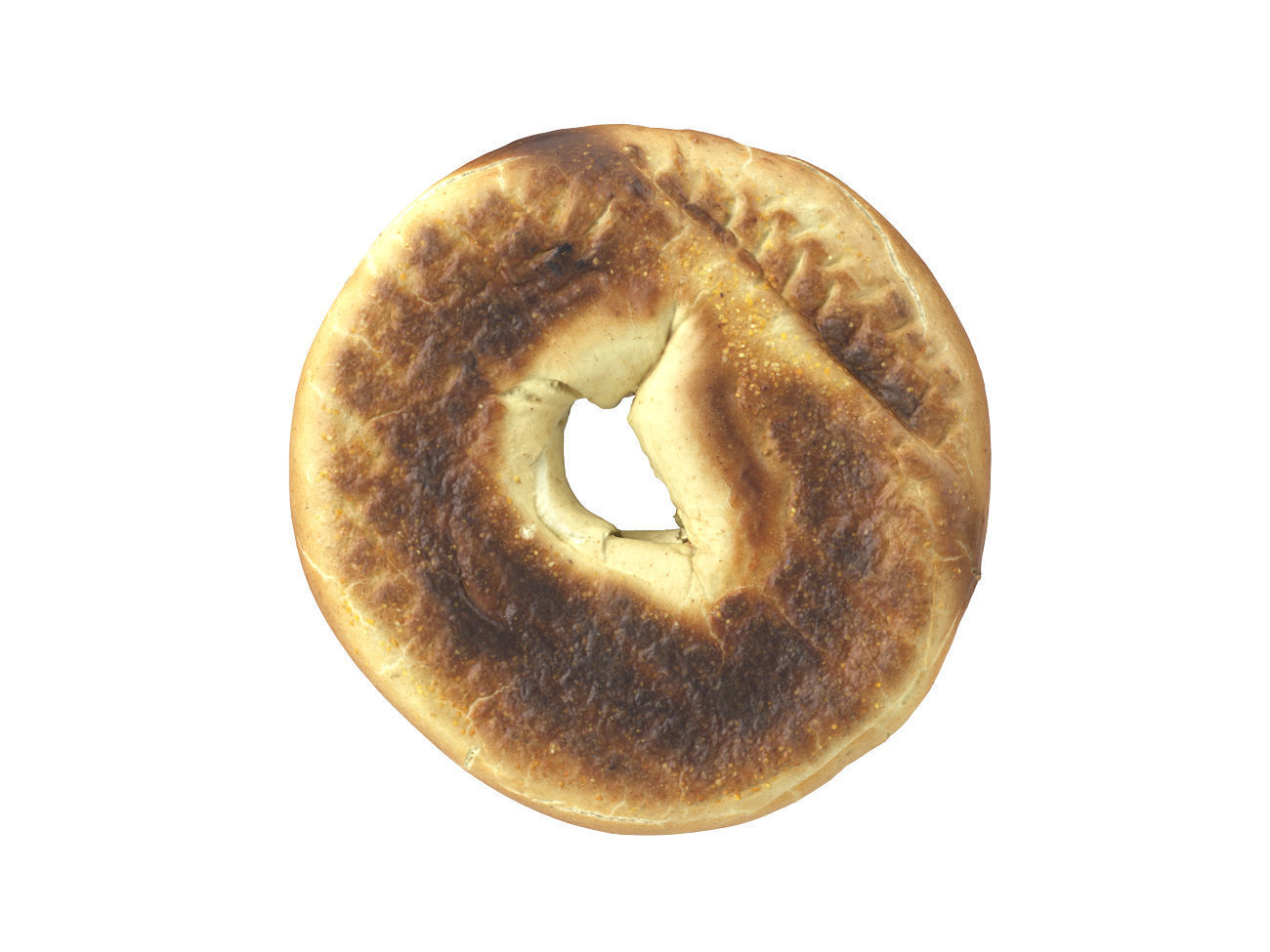Photorealistic Bagel 3D Scan 3D model_7