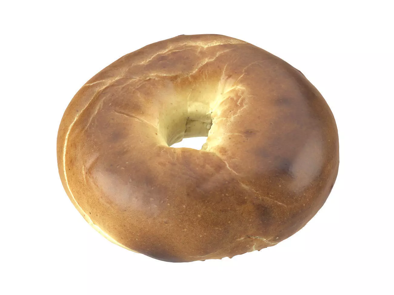 Photorealistic Bagel 3D Scan 3D model_0