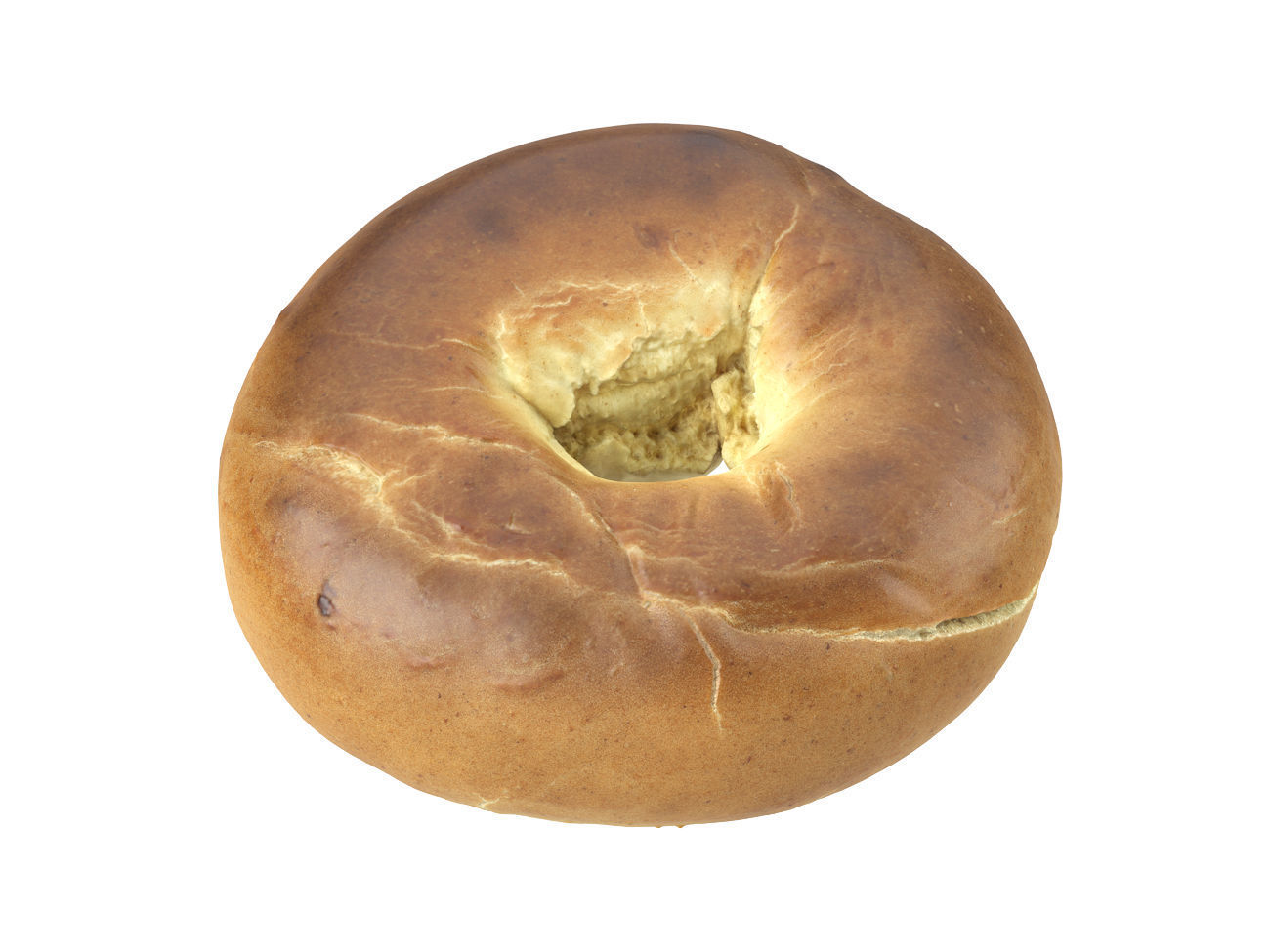 Photorealistic Bagel 3D Scan 3D model_2