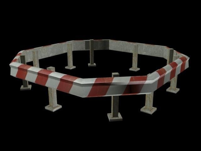 Airport Misc Pack - 16 Models Low-poly 3D model_4