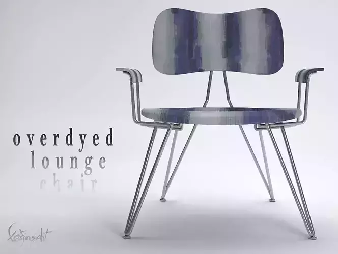 Overdyed Lounge Chair