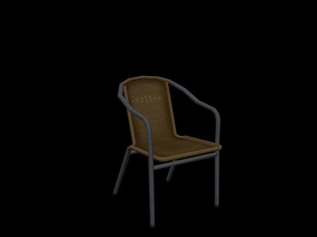 Seating and Table Bundle - 19 Models Low-poly 3D model_35