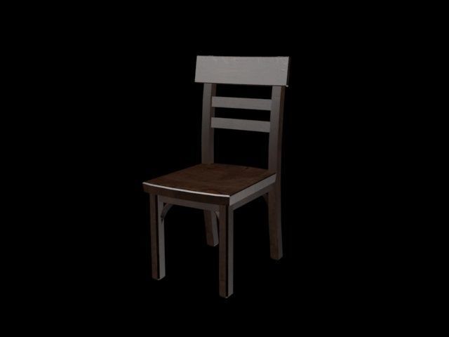 Seating and Table Bundle - 19 Models Low-poly 3D model_25